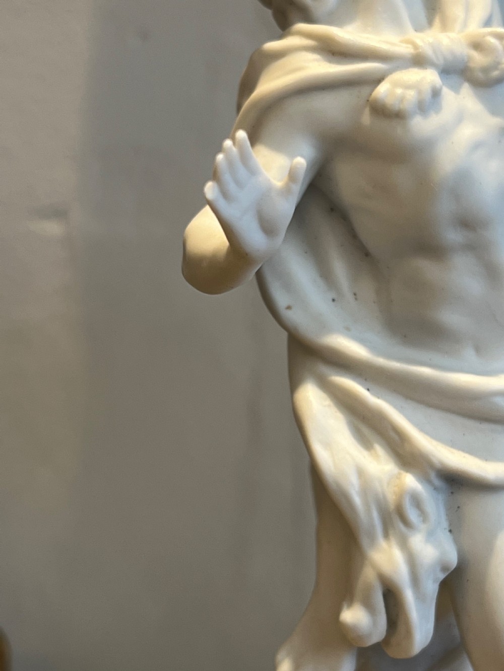 Parian figure of pan continental c1860 View IV