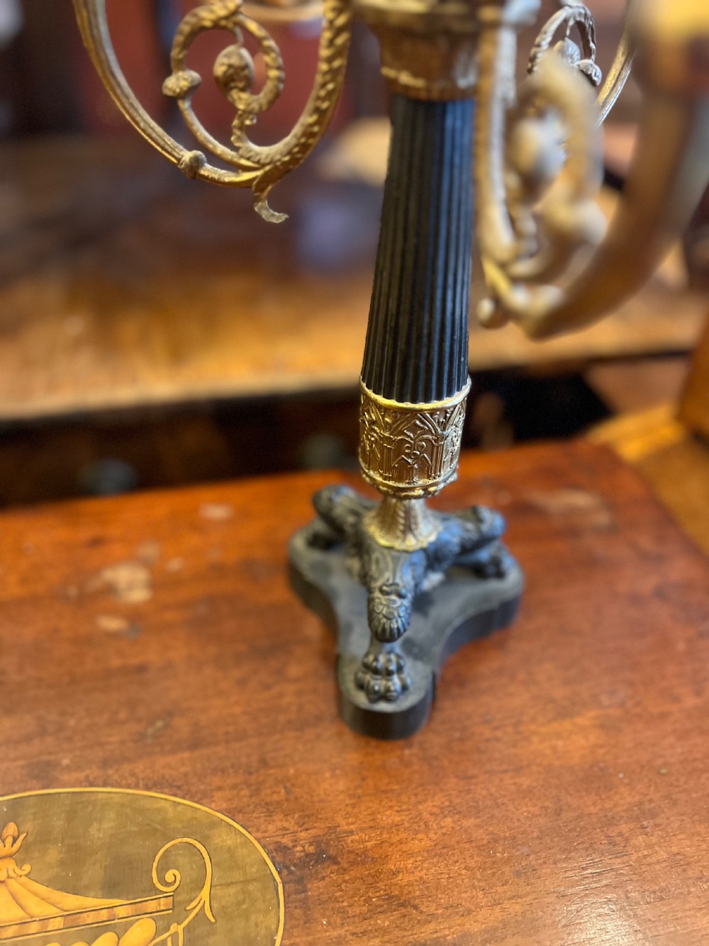 Pair of electric table  lamps View II