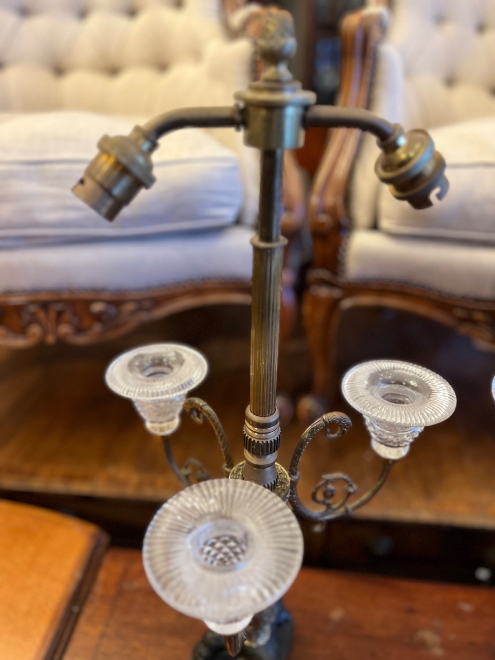 Pair of electric table  lamps View IV
