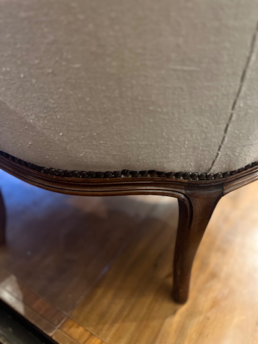 Pair of French fautiel armchairs  View V