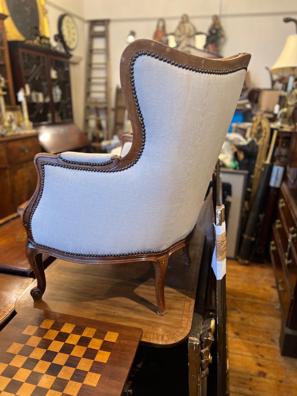 Pair of French fautiel armchairs  View VI