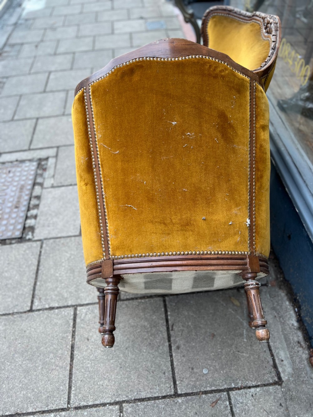 Pair of French fauteuils  View IV