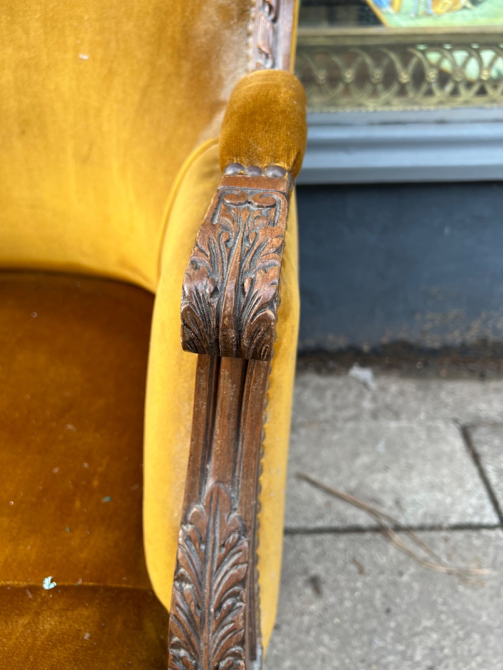 Pair of French fauteuils  View VIII