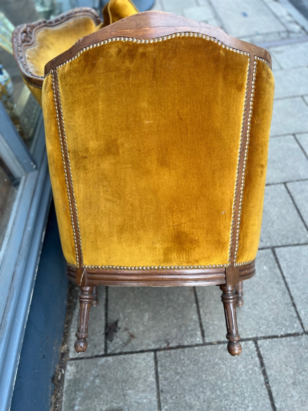 Pair of French fauteuils  View X