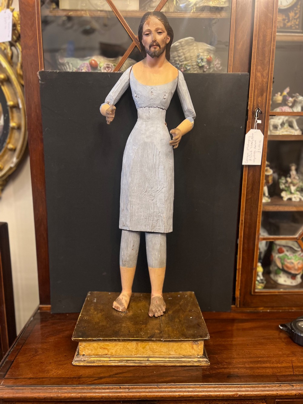 Large santos doll figure of Christ  View II