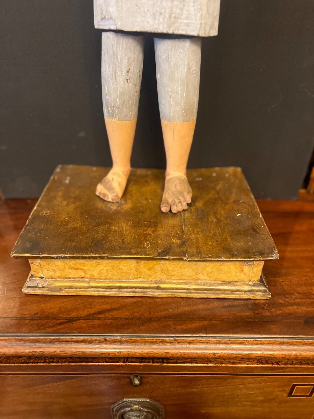 Large santos doll figure of Christ  View IV