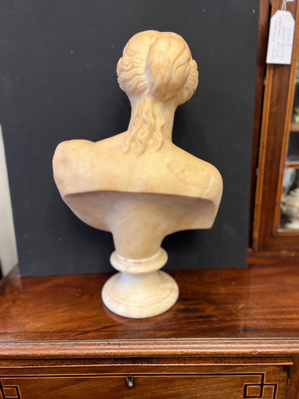 C19th Alabaster bust of Venus  View IX