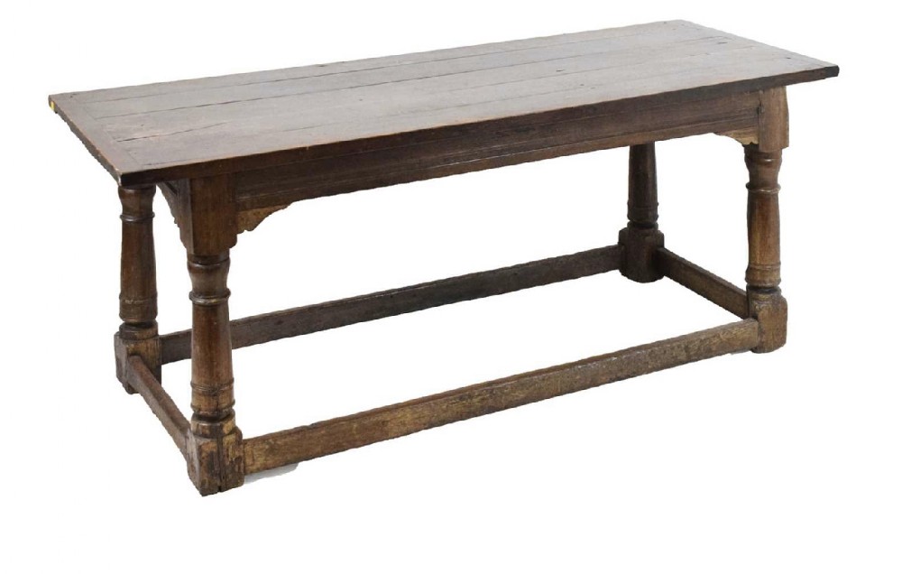 Oak refectory table C1700