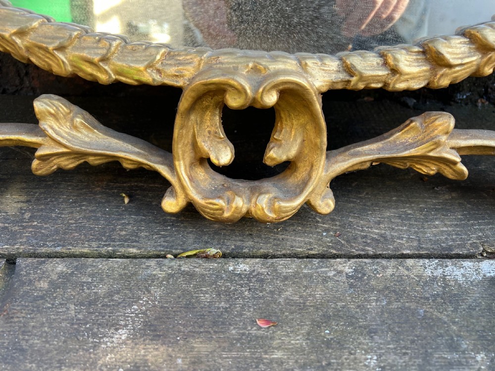 Italian Carved giltwood mirror in the rococo taste  View VII