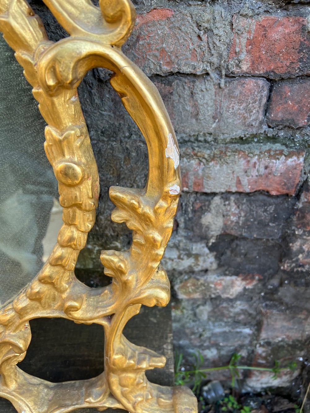 Italian Carved giltwood mirror in the rococo taste  View VIII