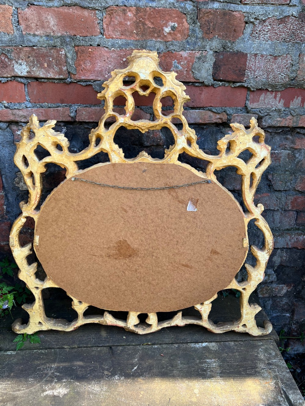 Italian Carved giltwood mirror in the rococo taste  View XI