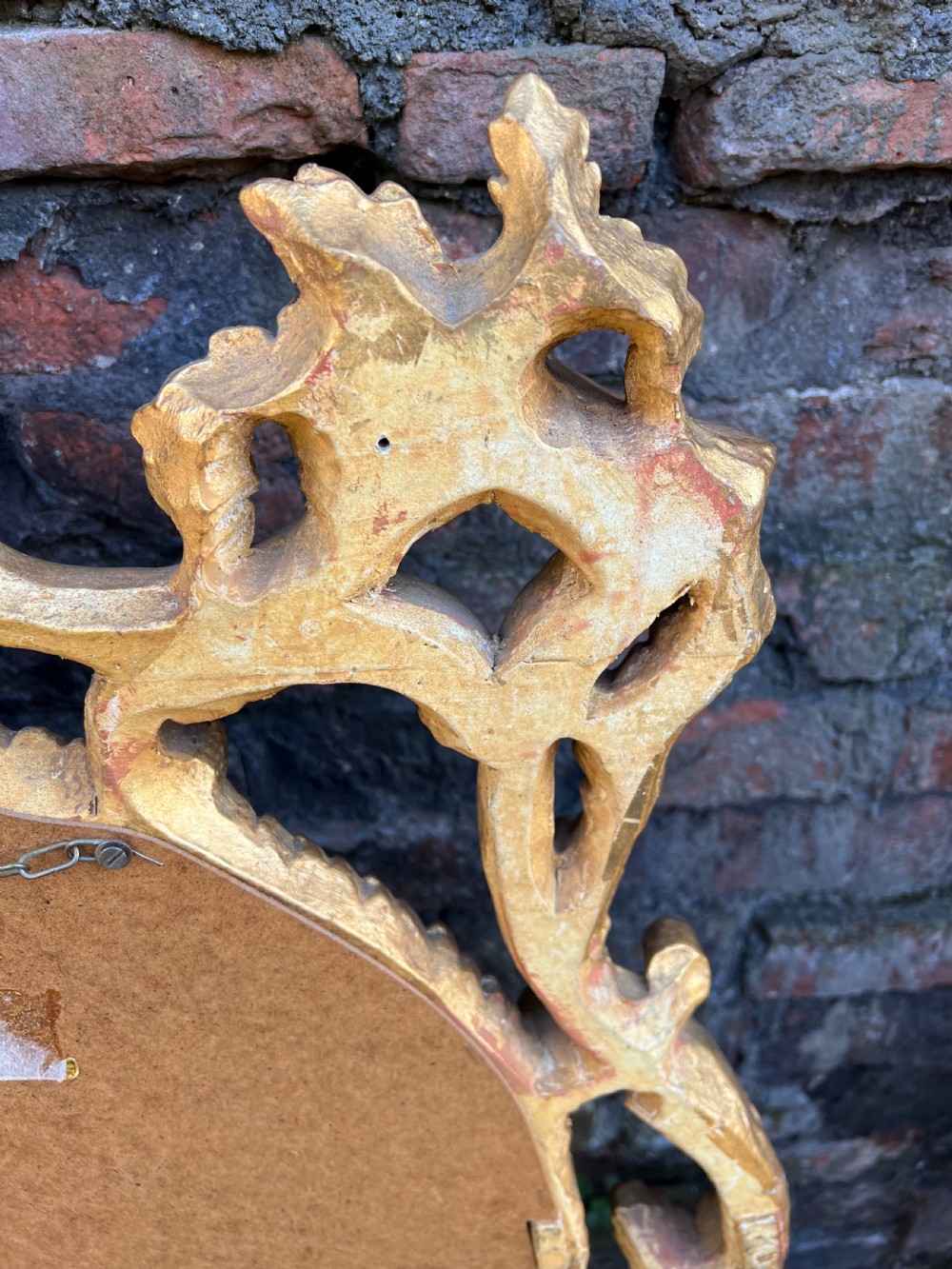 Italian Carved giltwood mirror in the rococo taste  View XII