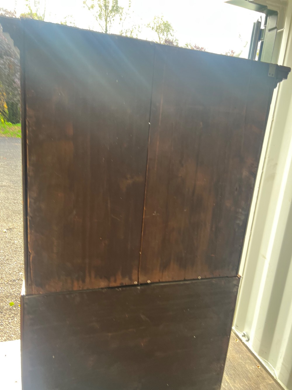 C19th Mahogany chest on chest Tallboy  View VIII