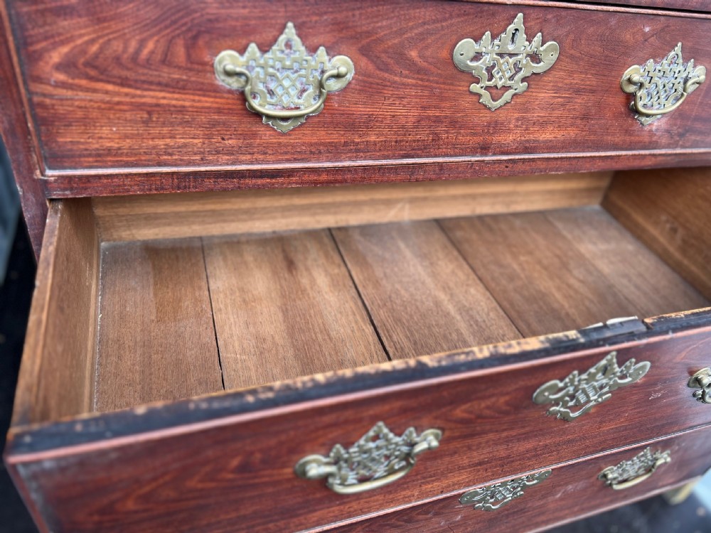 C19th Mahogany chest on chest Tallboy  View X