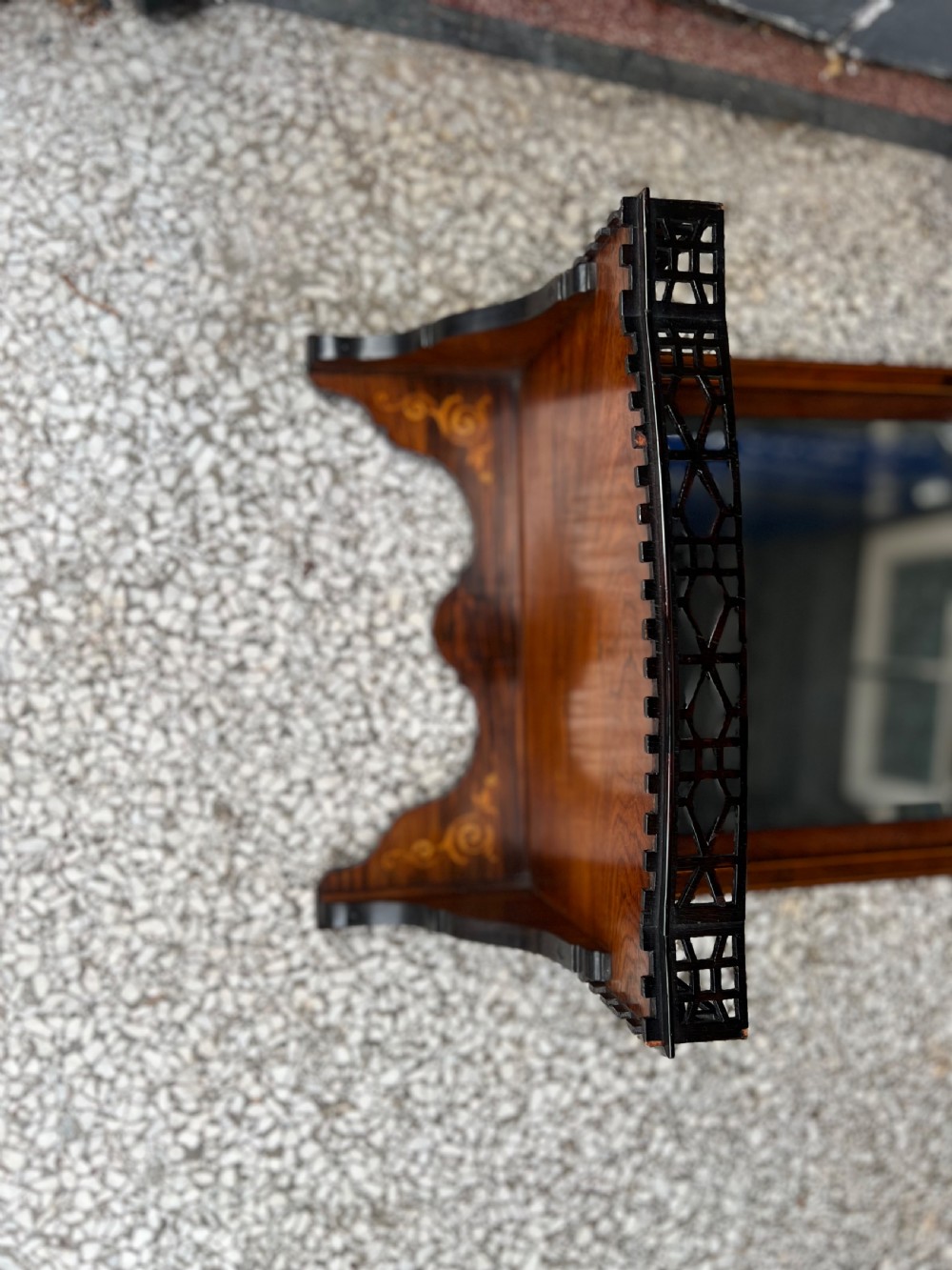 Edwardian mirrored wall bracket  View III