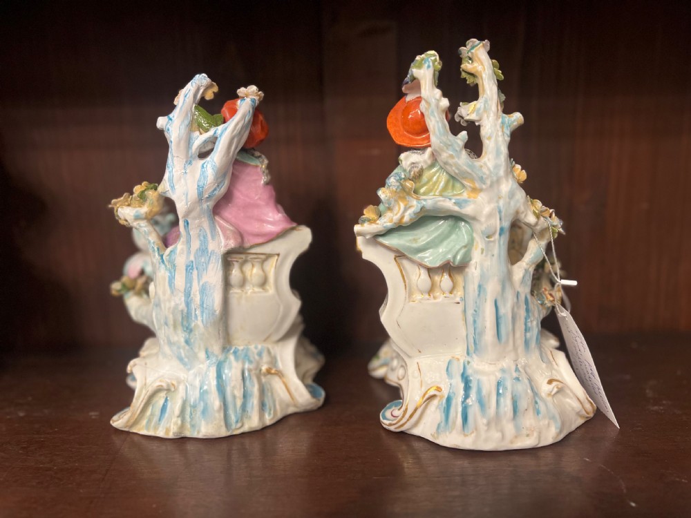 A PAIR OF SAMSON PORCELAIN FIGURAL CANDLESTICKS View V