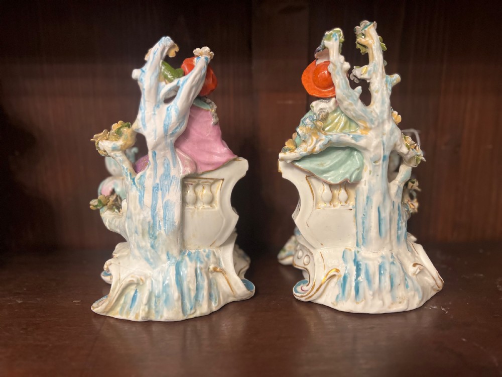 A PAIR OF SAMSON PORCELAIN FIGURAL CANDLESTICKS View VI