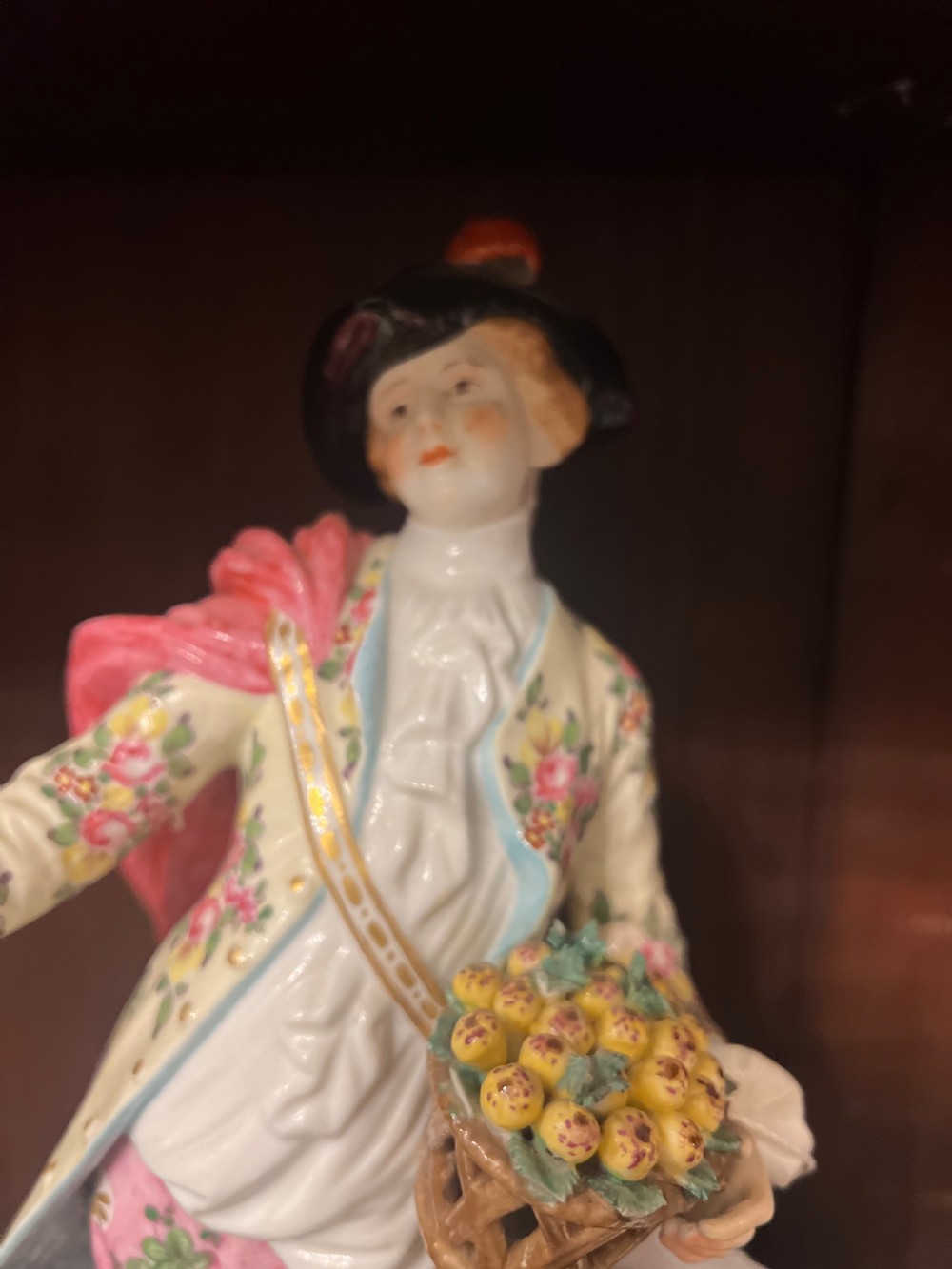 A pair of C19th French porcelain figures  View III