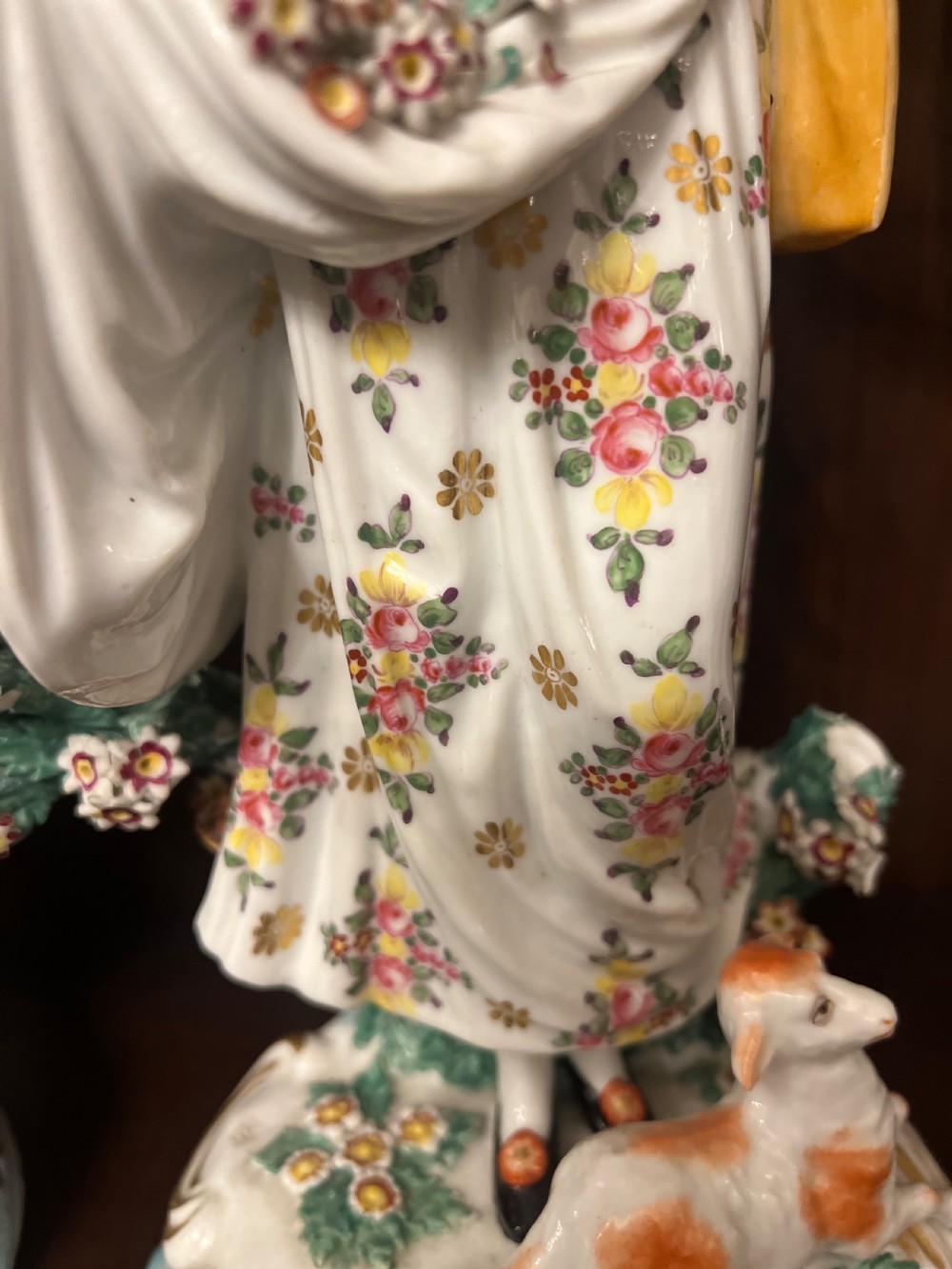 A pair of C19th French porcelain figures  View V