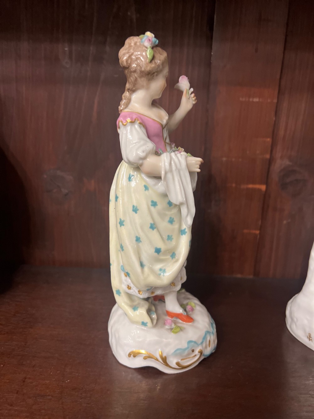 C18th pair of derby figures of a pair of lovers View VII