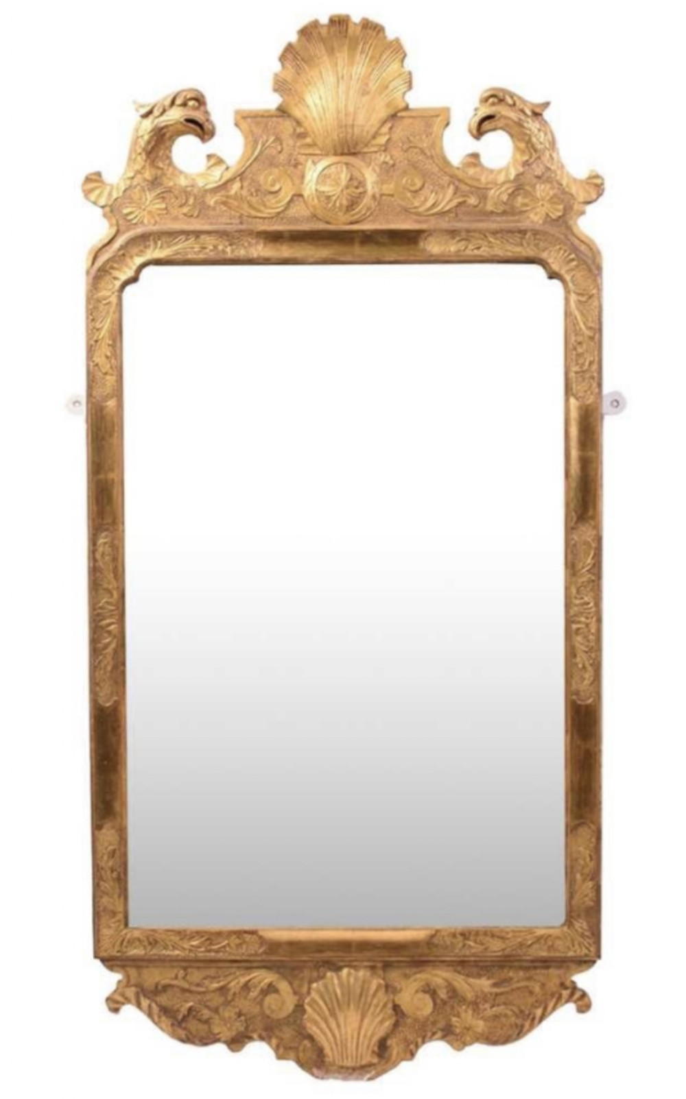 George 11 carved giltwood wall mirror 