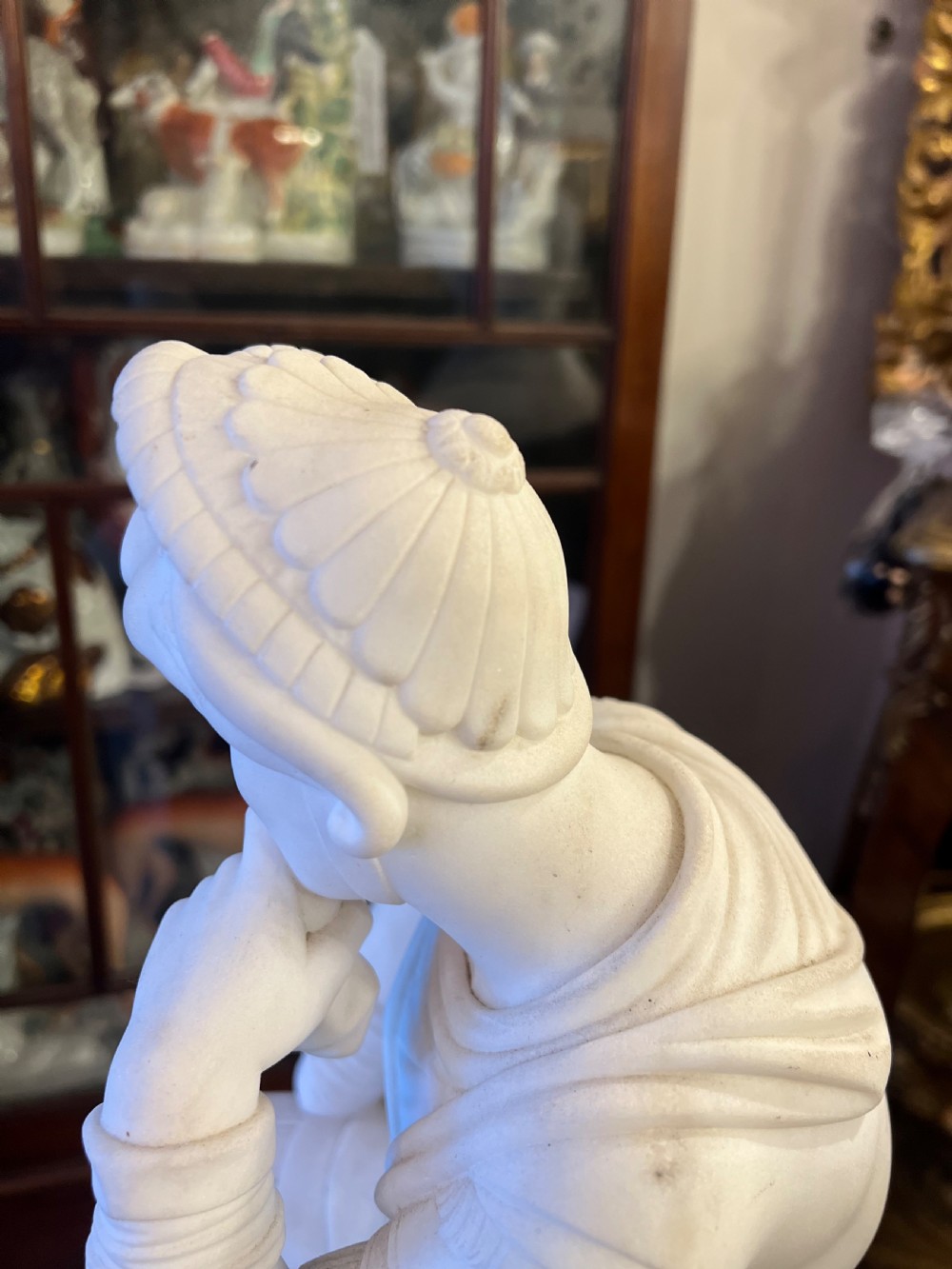 After Michelangelo - A lorenzo de Medici marble sculpture  View IX