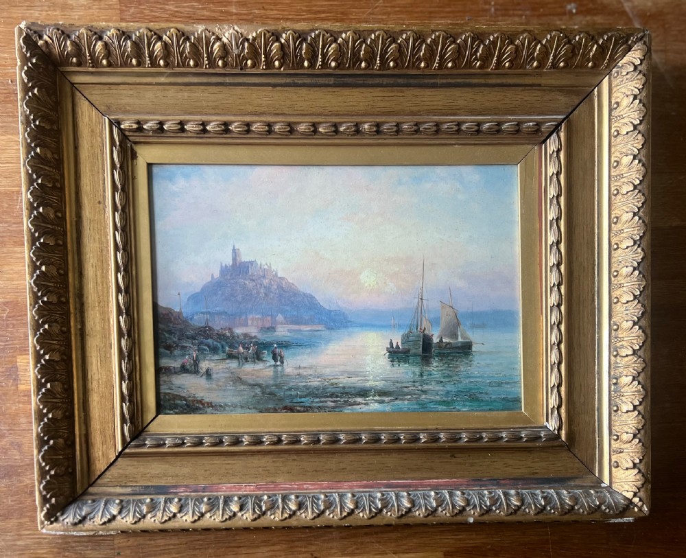William Thornely (1858-1898) oil painting on board 