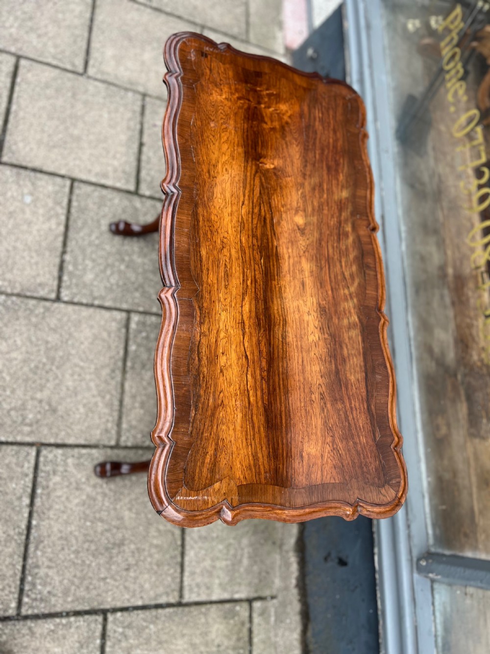 C19th Rosewood occasional or side table  View III