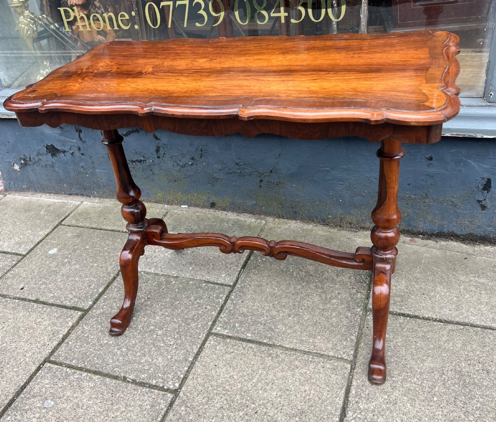 C19th Rosewood occasional or side table  View VIII
