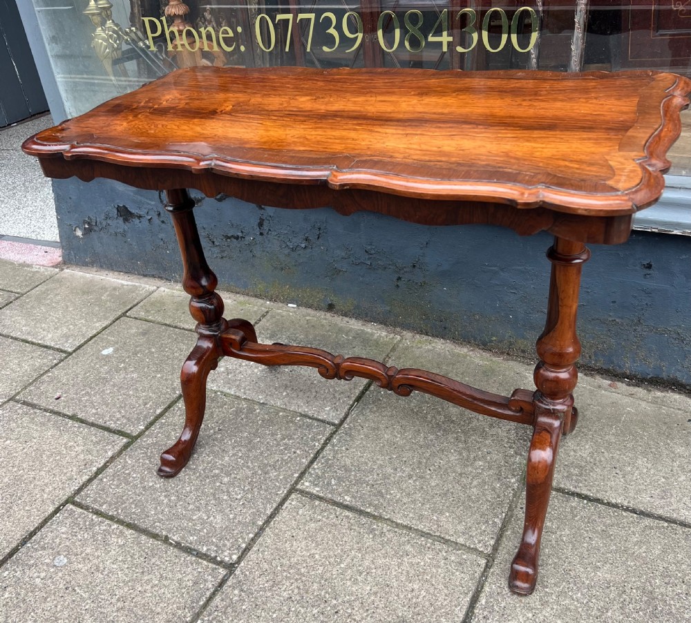 C19th Rosewood occasional or side table  View IX