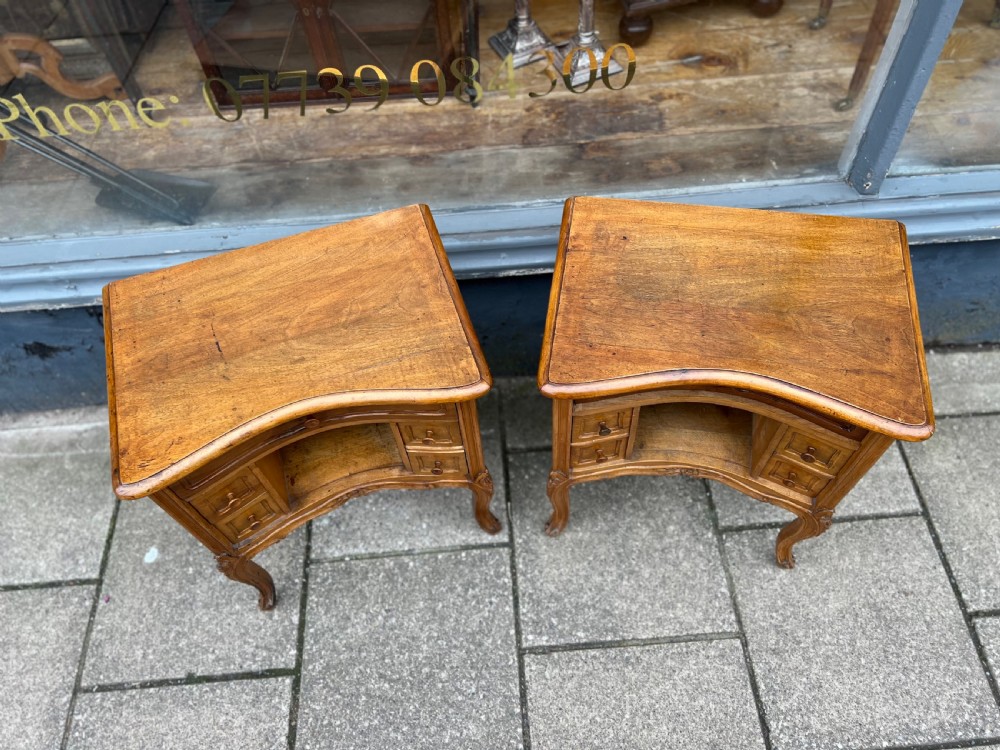 Pair of bedside cabinets C1920s View II