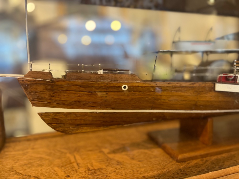 Cased Model of SS Hjejlen C1900 View II