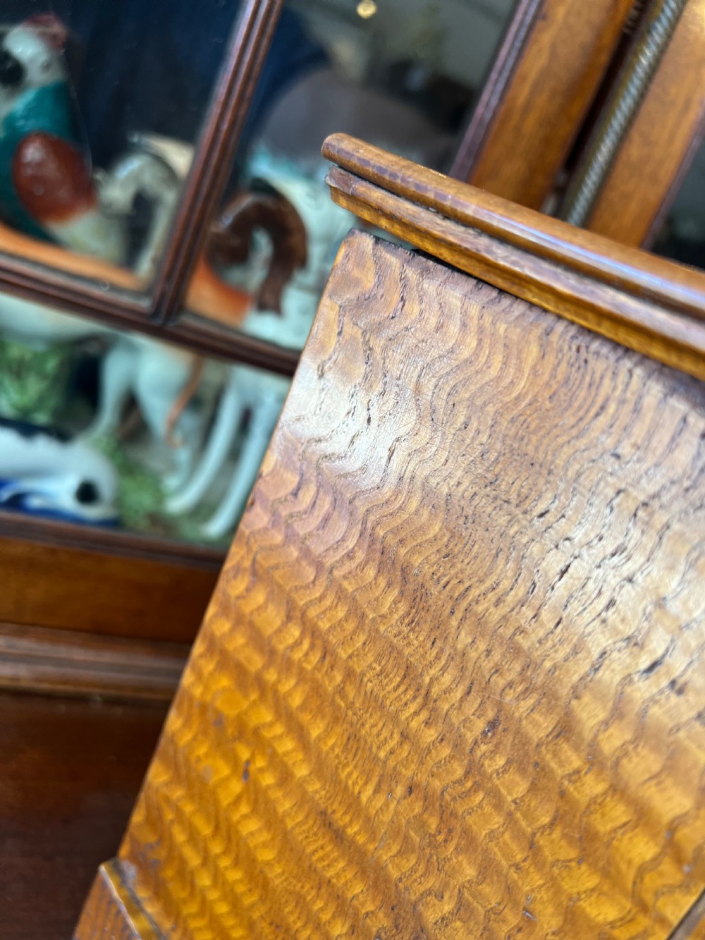 C19th apprentice piece chest of drawers in ash  View VI