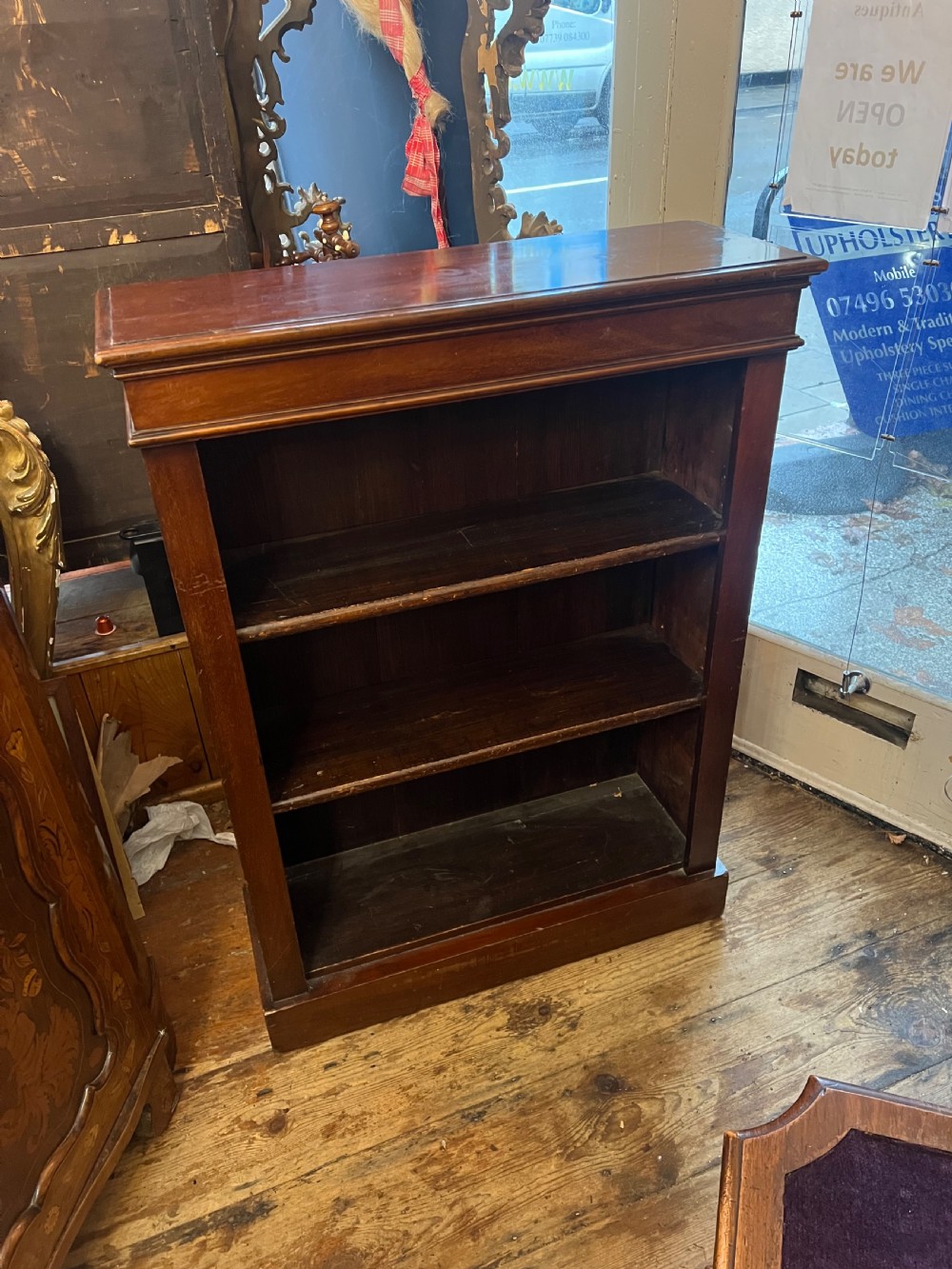 Small mahogany bookcase  View III