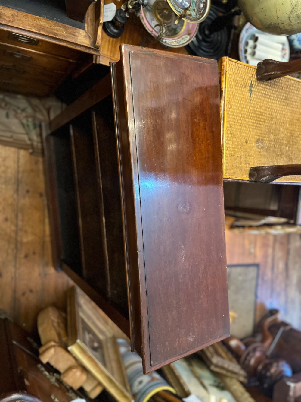 Small mahogany bookcase  View VII