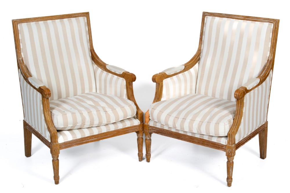 Pair of French armchairs 