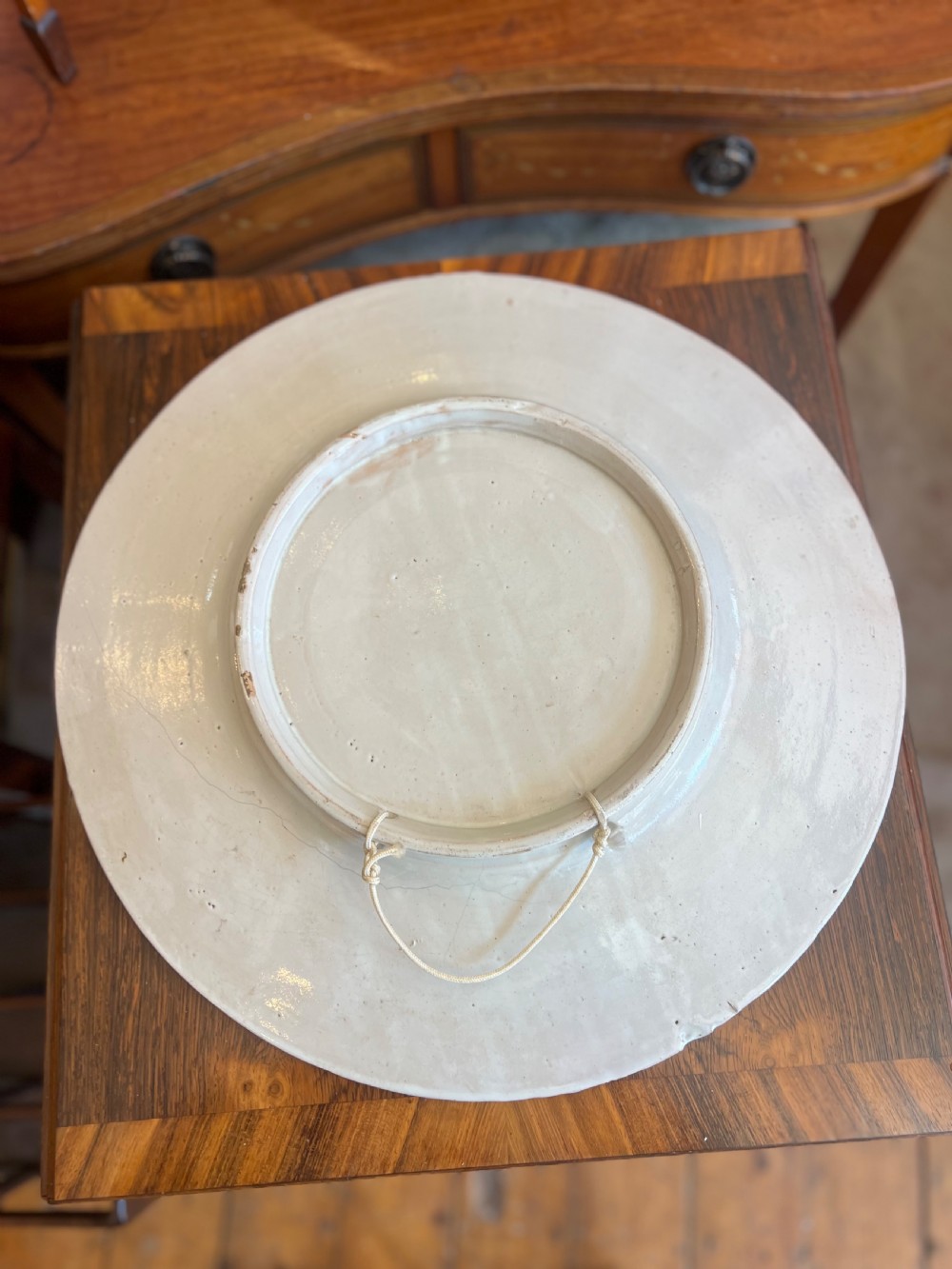 Large Italian Maiolica Charger  View IV