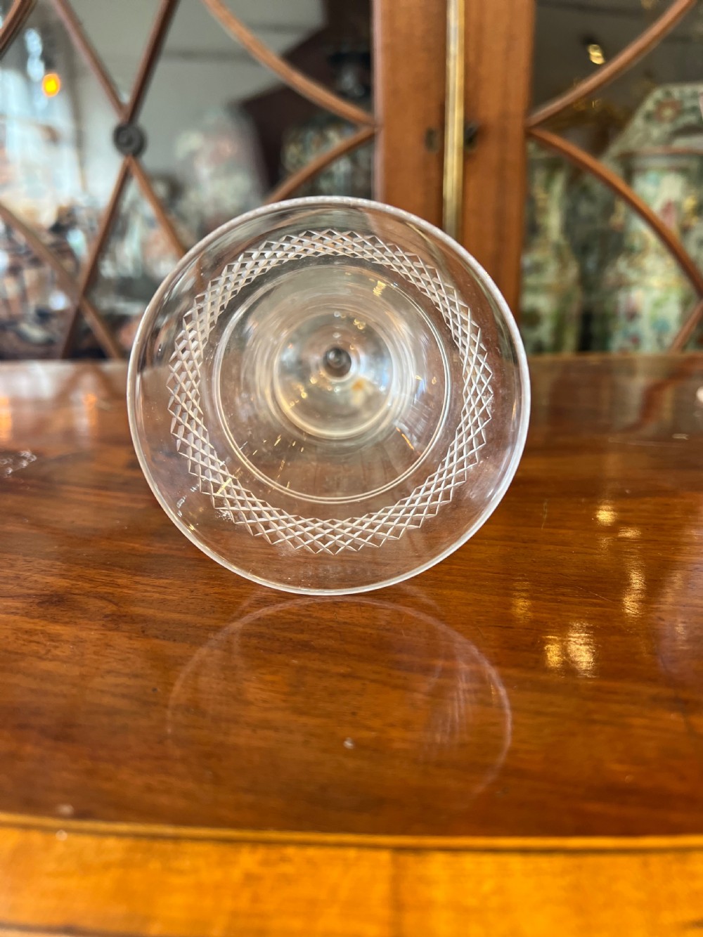 A Dozen C19th Scottish thistle glasses  View III