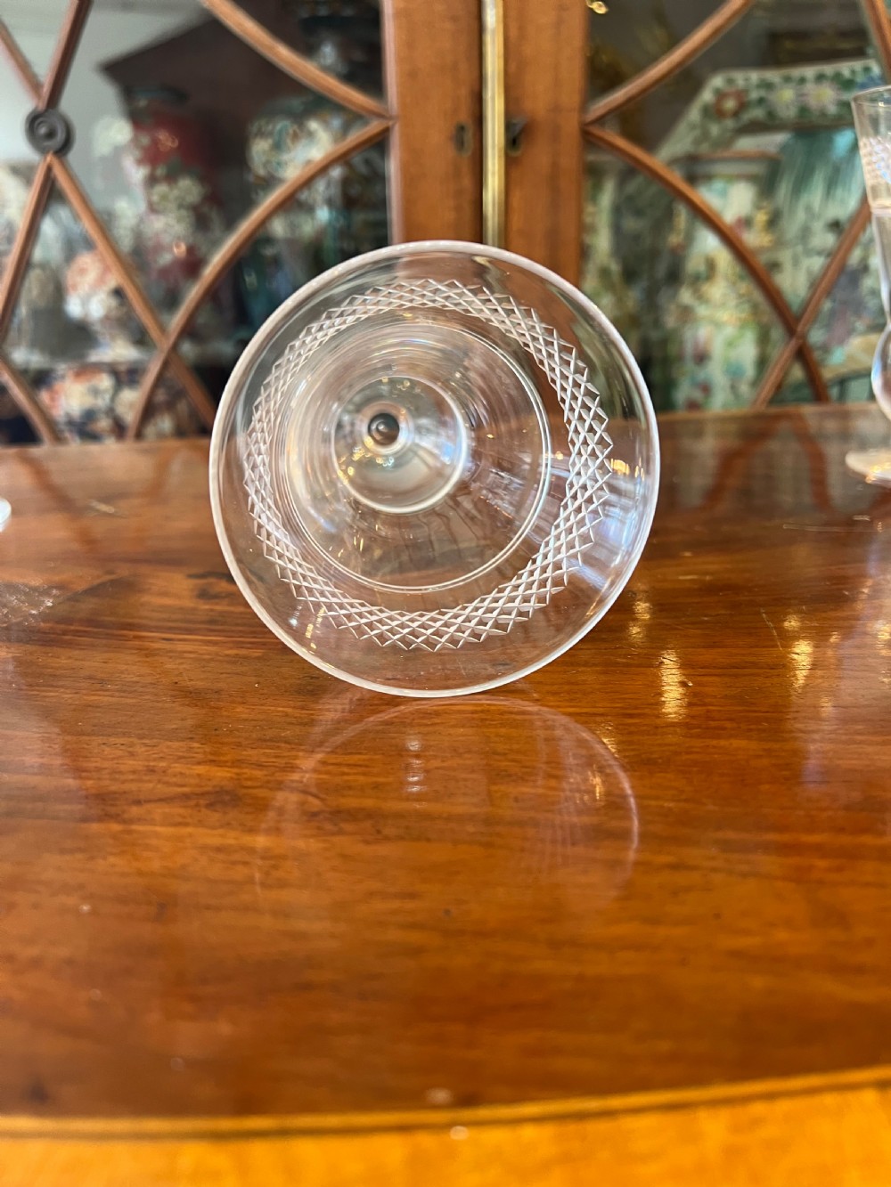 A Dozen C19th Scottish thistle glasses  View VII