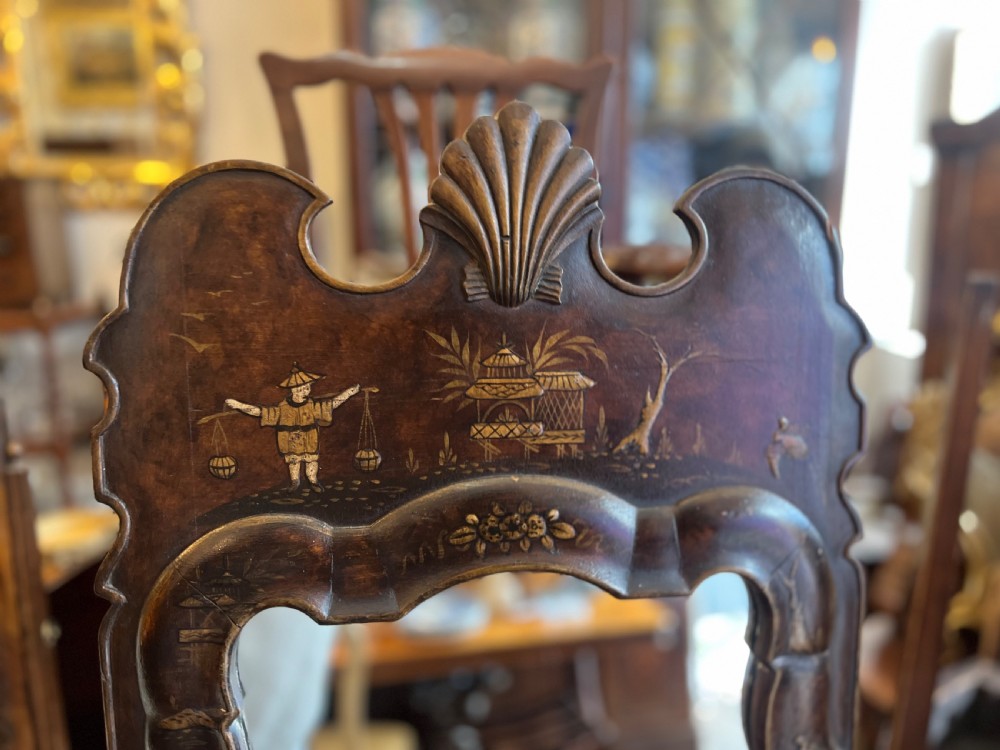C19th chinoiserie wall mirror  View IV