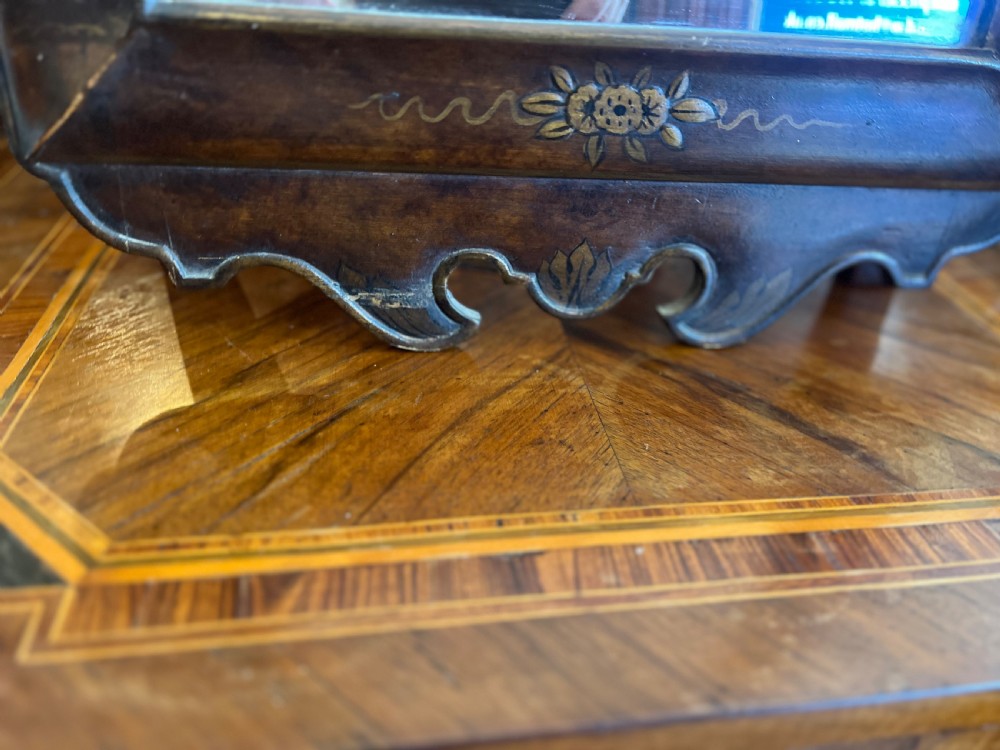 C19th chinoiserie wall mirror  View V