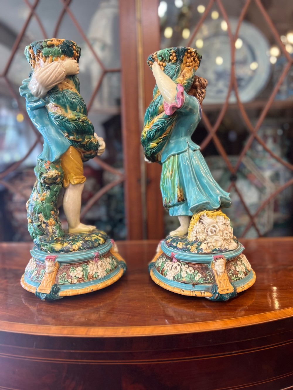 Pair of large figures by William Brownfield View III