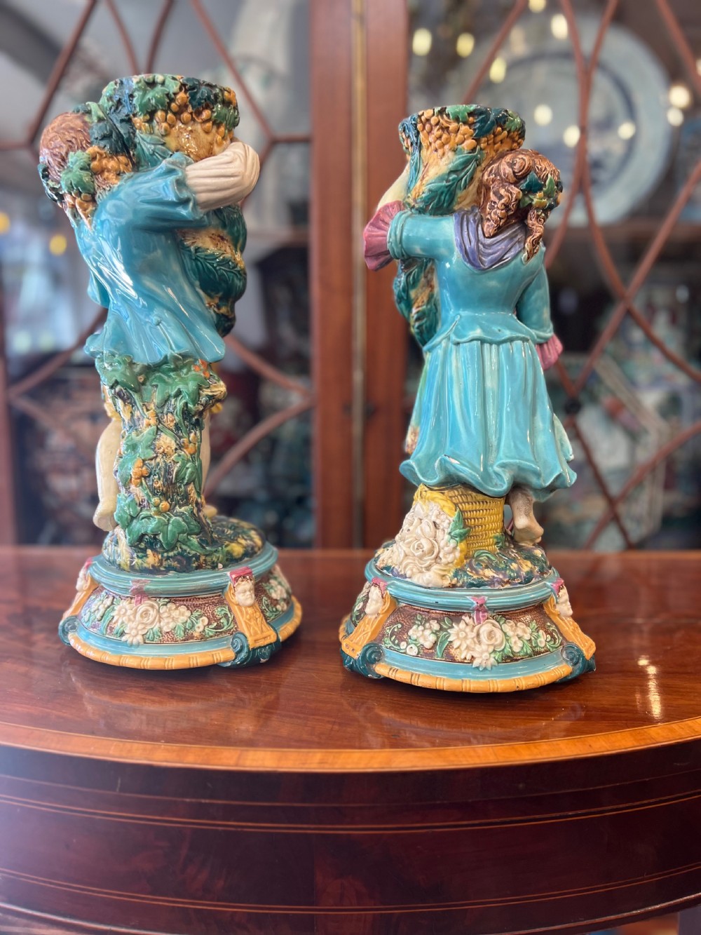 Pair of large figures by William Brownfield View IV