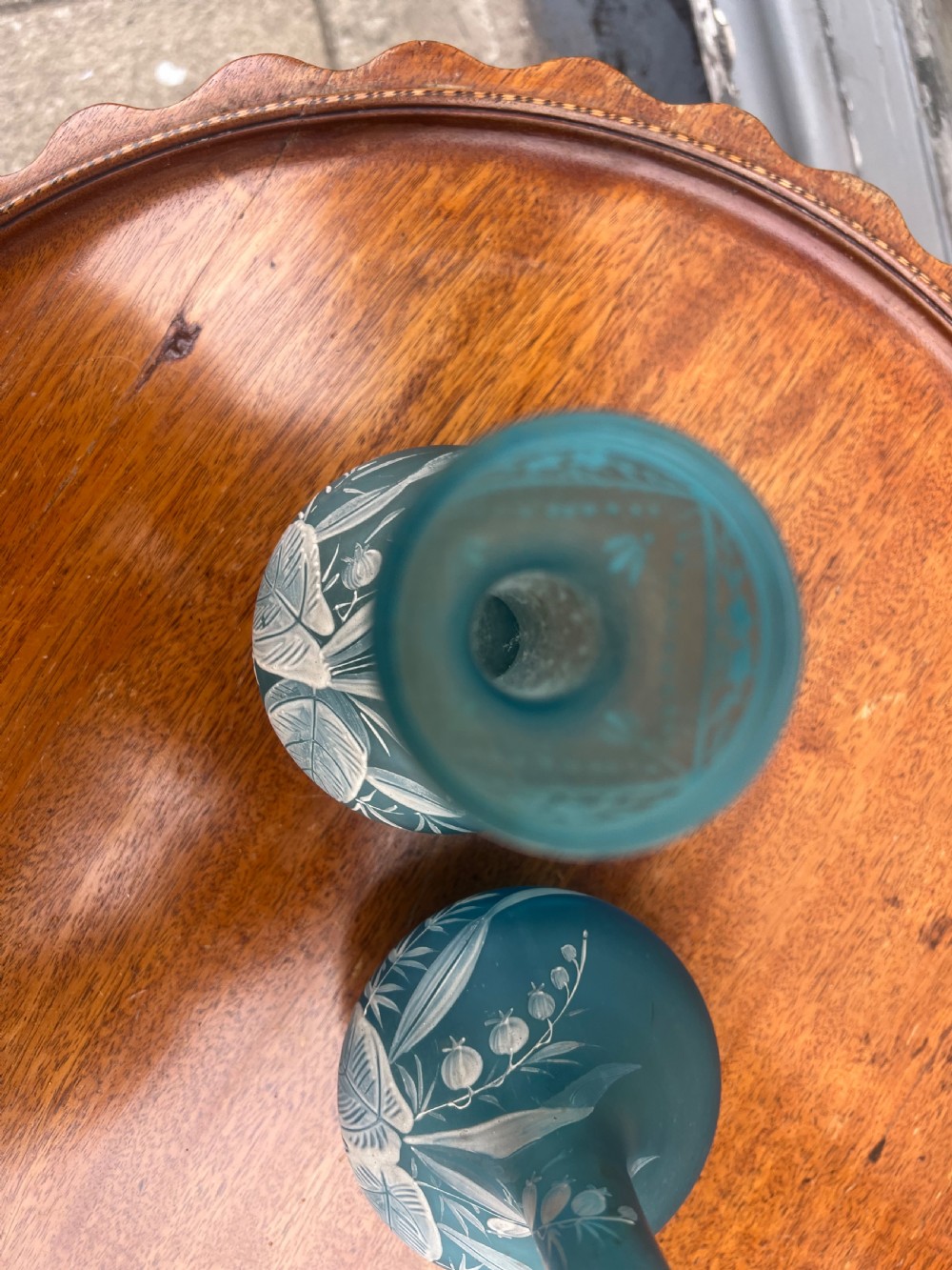 Thomas Webb & Co cameo vases florentine  View VII