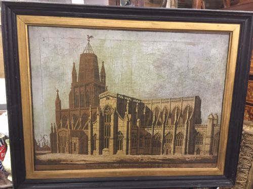 Oil Painting of St Mary Redcliffe Bristol