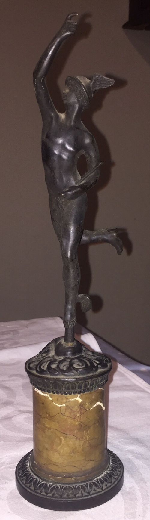 C19th Grand Tour Bronze of Mercury