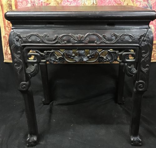 C19th Carved  Chinese Stand