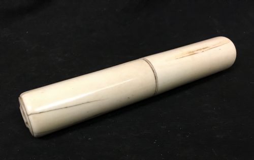 
C19th Ivory Chinese Scroll Case