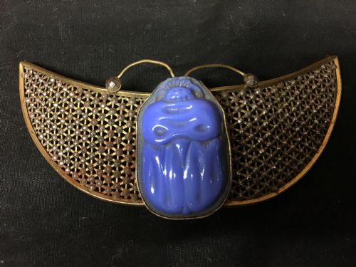 Early C20th Scarab Beetle Belt Buckle