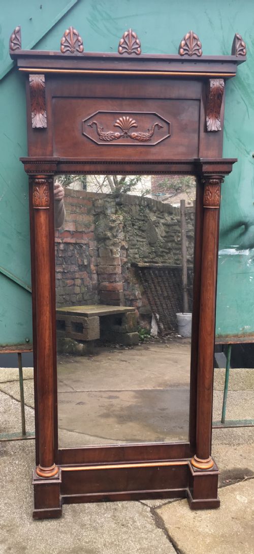 C19th Beidermier Pier Mirror